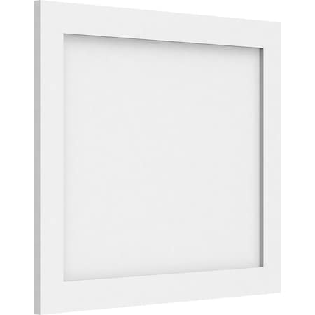 Ekena Millwork Cornell Flat Panel Decorative Wall Panel, 24"W x 20"H x 5/8"P WALP24X20X062CNL